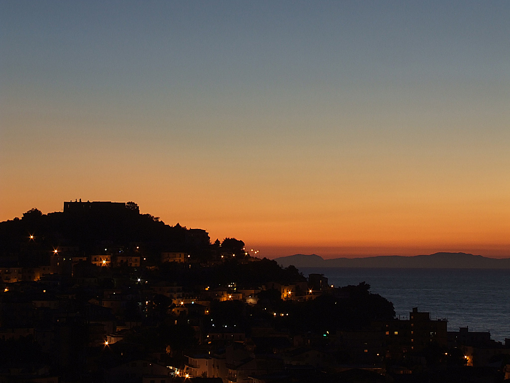 Agropoli - Scorcio nel momento blu