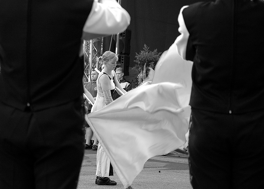 durante la parata