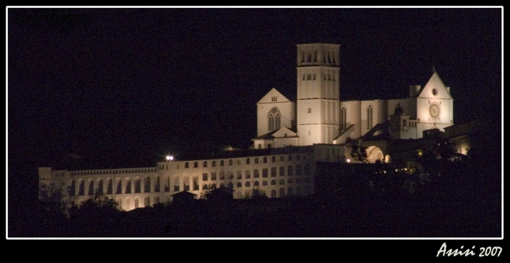 Assisi By Night
