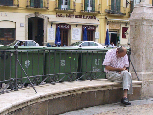 Malaga, ore 10.30 di mattina