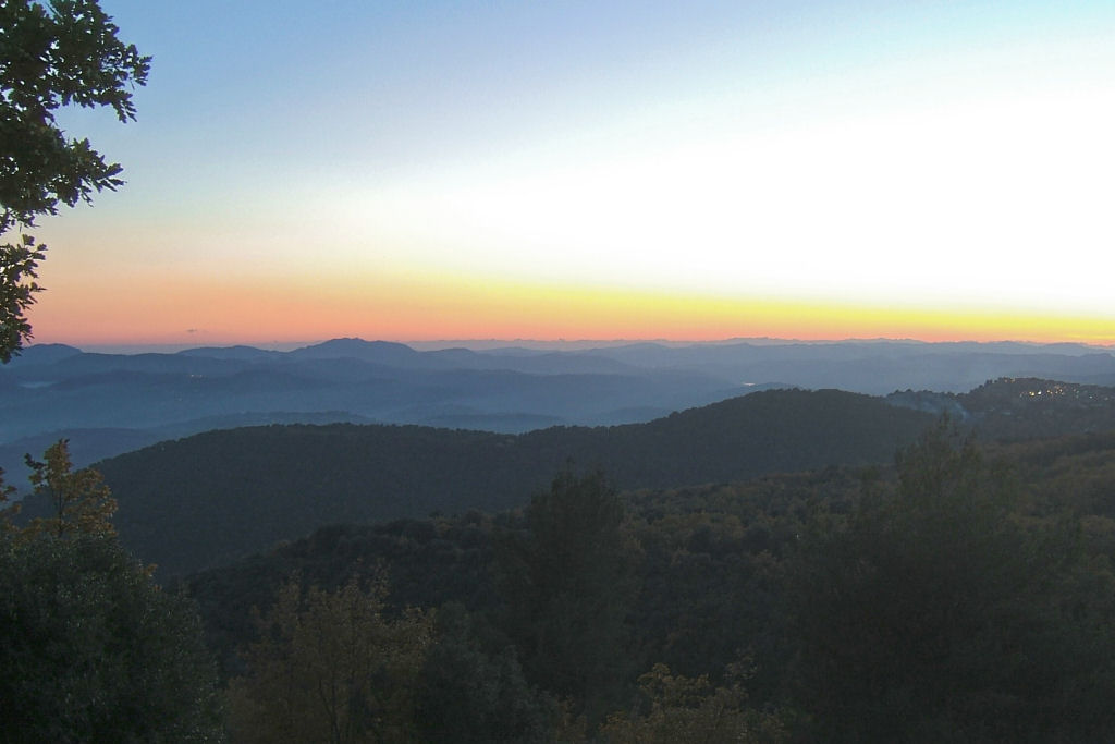 tramonto in provenza
