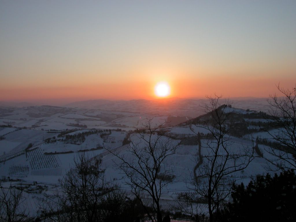 Tramonto a Bertinoro (FC)