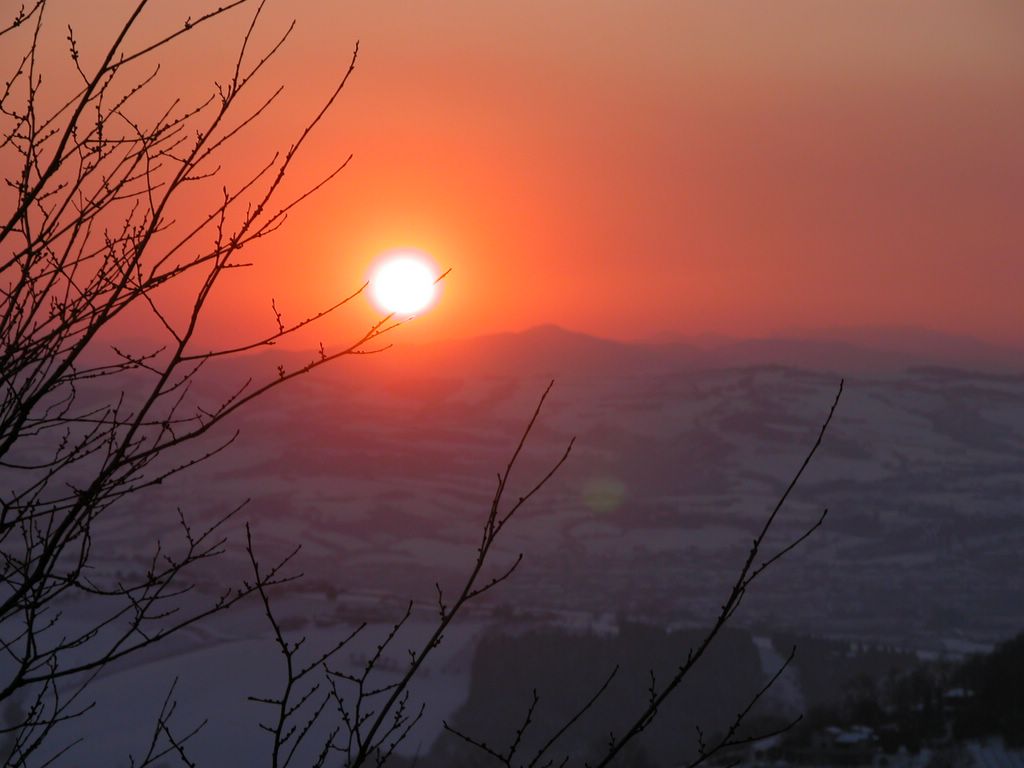Tramonto a Bertinoro (FC)