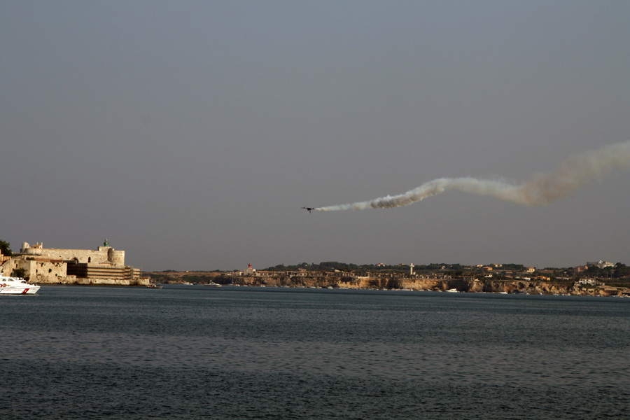 frecce tricolori a siracusa
