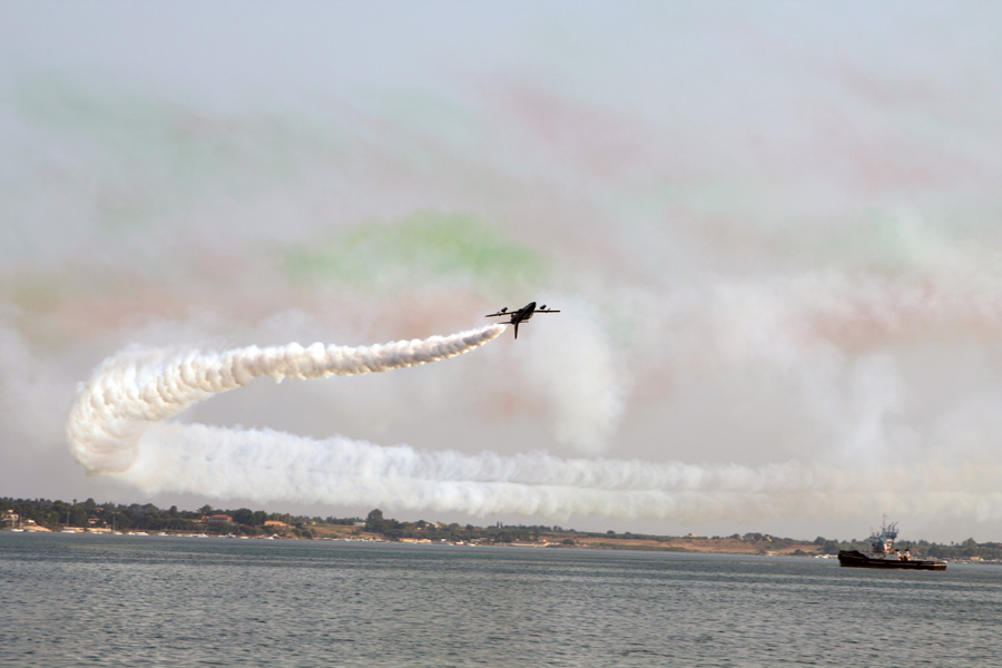 frecce tricolori a siracusa