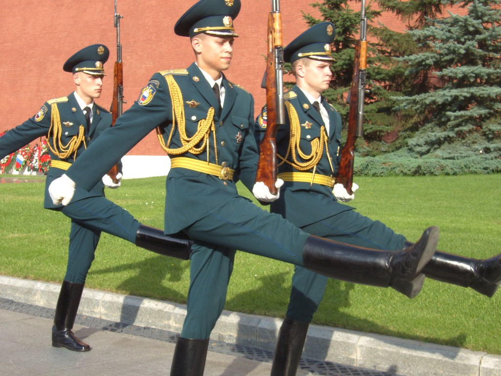 Mosca - Cambio della guardia