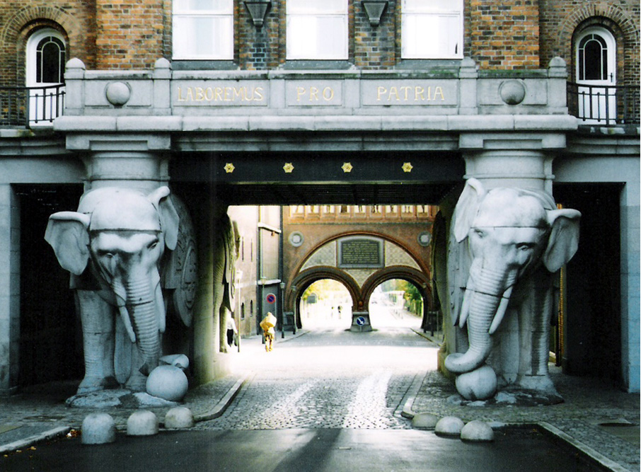 Elefanti a Copenaghen
