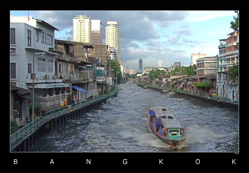 Canale a Bangkok