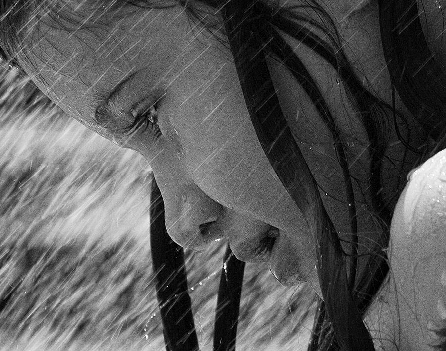 pioggia in un giorno di sole