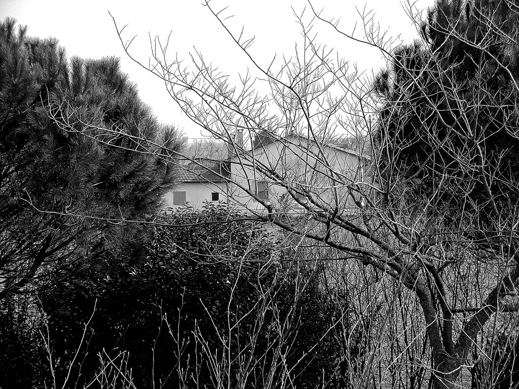 Panorama dalla finestra della mia camera