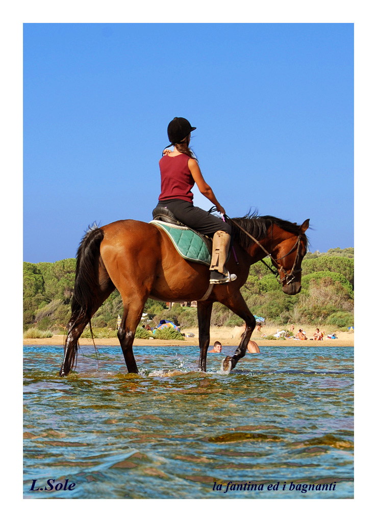 la fantina ed i bagnanti