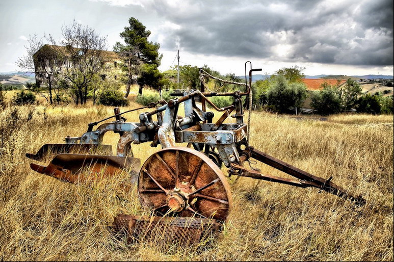 Il vecchio aratro