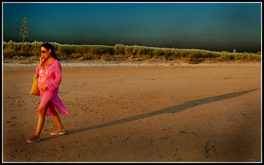 passeggiata col pancione