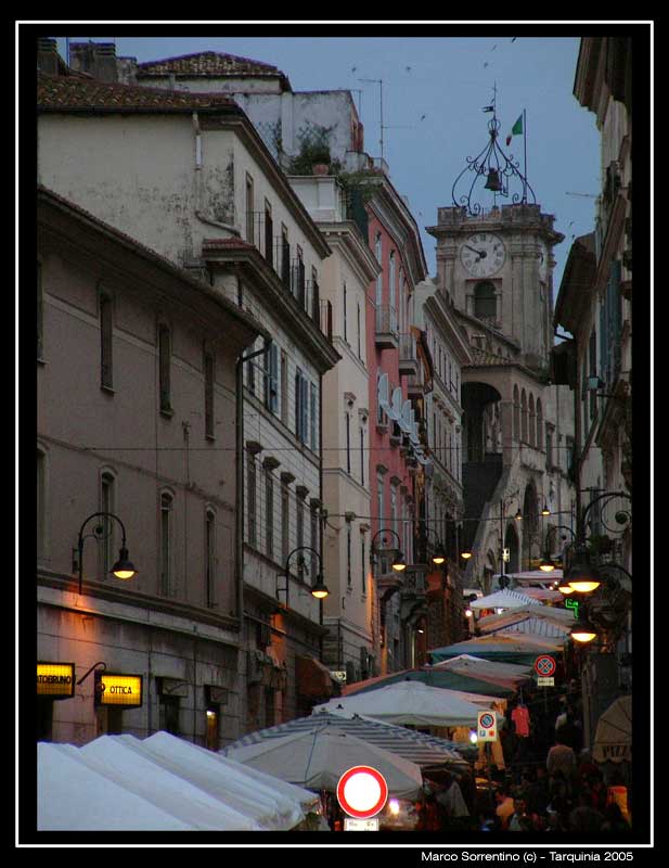 Il mercato di Tarquinia