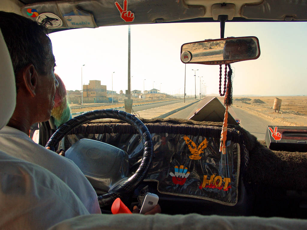 In Jeep verso il deserto di Marsa Alam