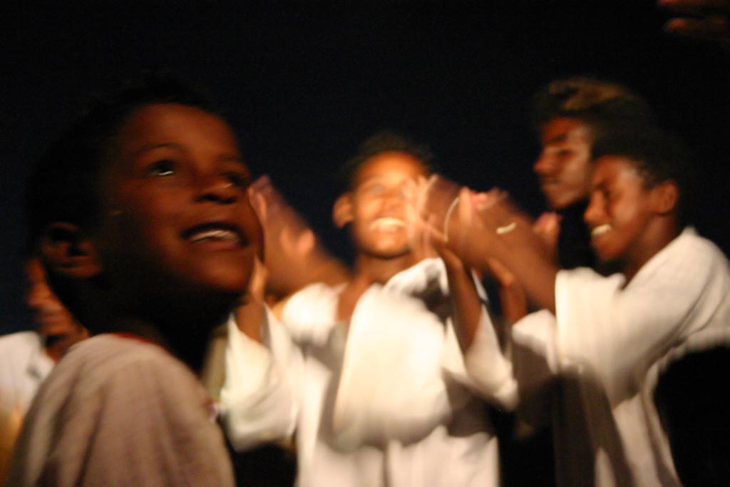 Lo spirito della festa beduina...