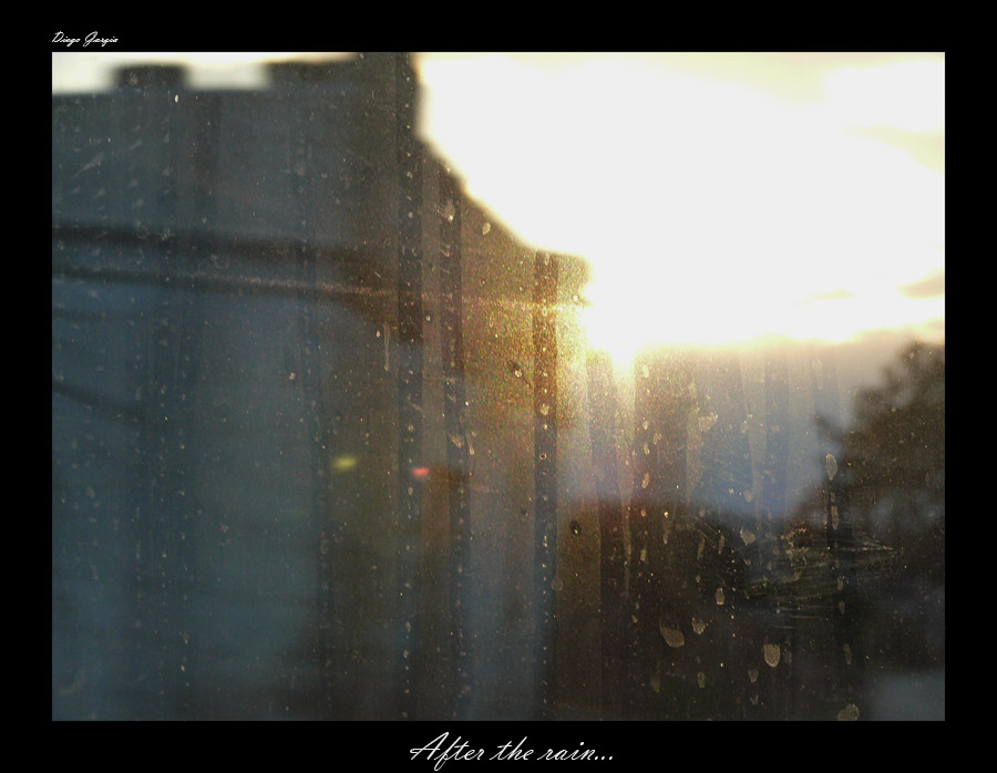 After the rain...