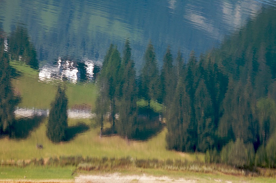 Rispecchio lago di Sauris