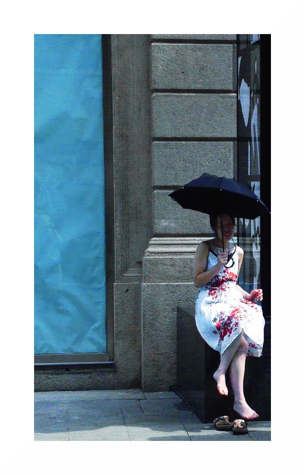 Giapponesina accaldata