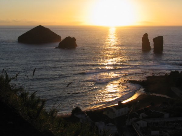 tramonto alle Azzorre