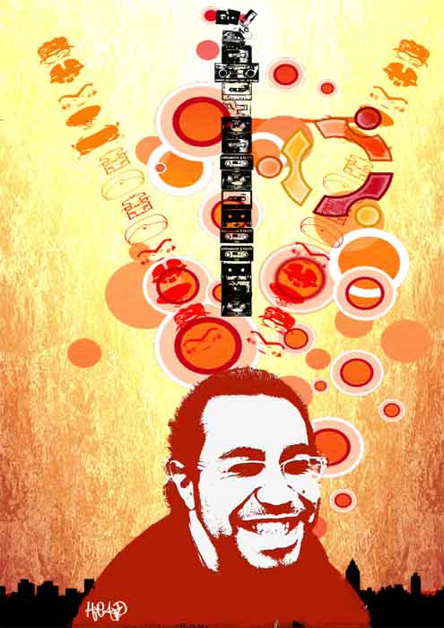 out of my friend head