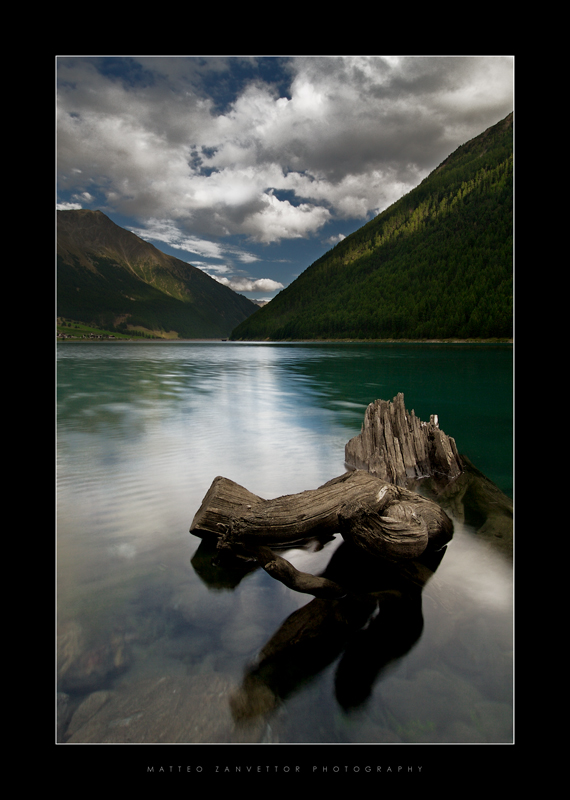 Heavy Clouds over the Lake