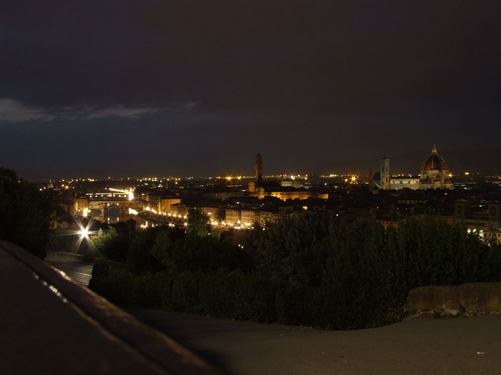 Vista piazzale Michelangelo Firenze