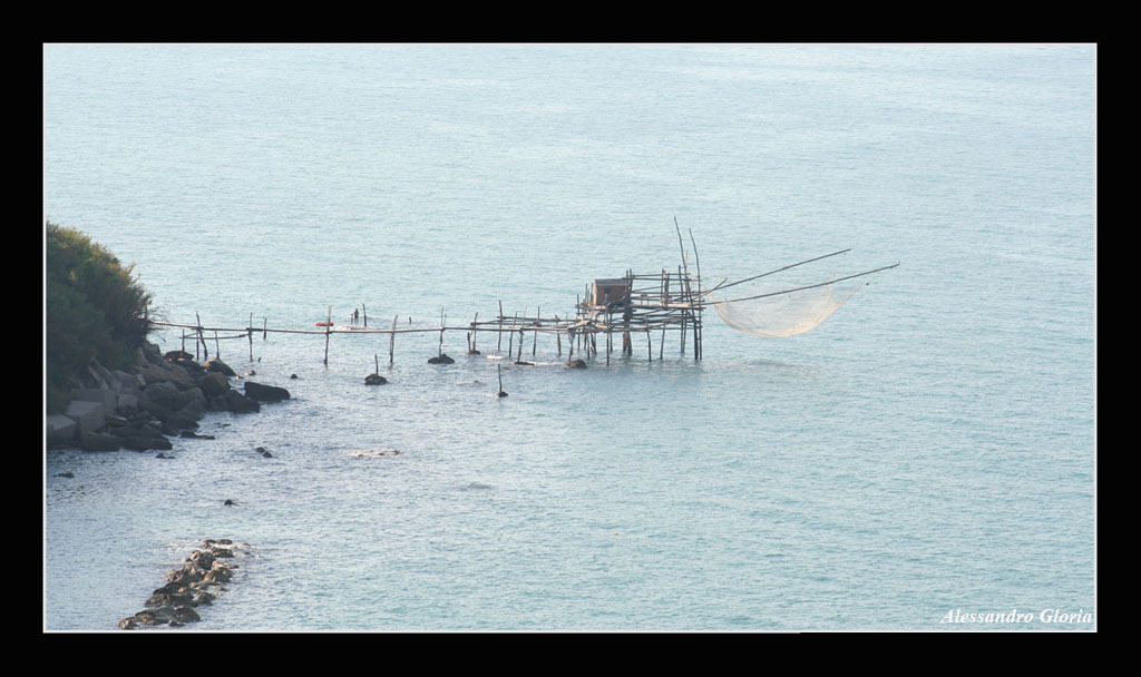 Trabocco dall'Eremo Dannunziano