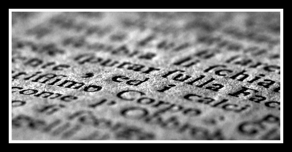 Parole del passato...