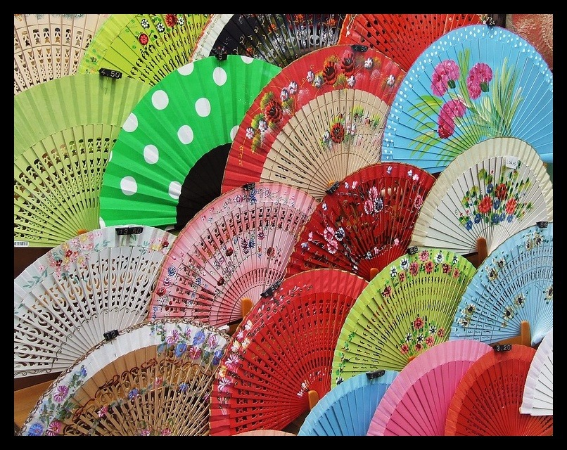 ventagli e colori