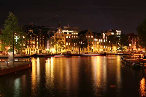 amsterdam di notte