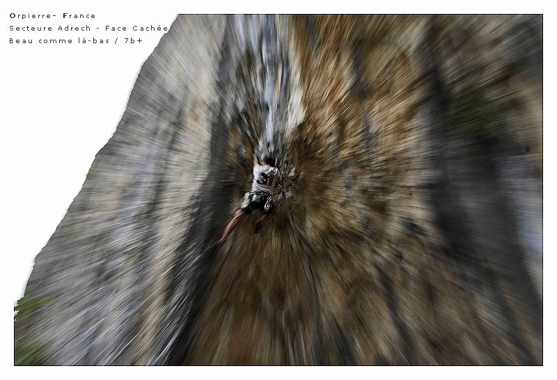 Climbing in Orpierre