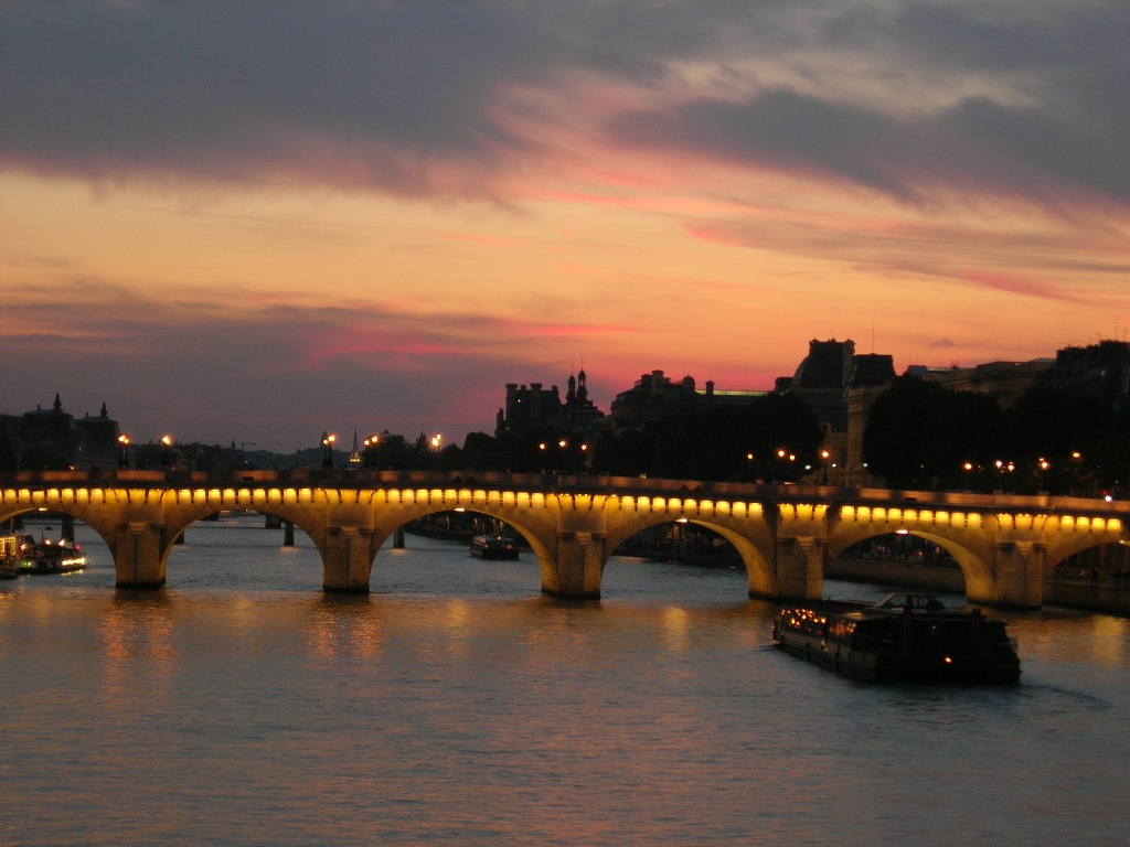Tramonto a Parigi