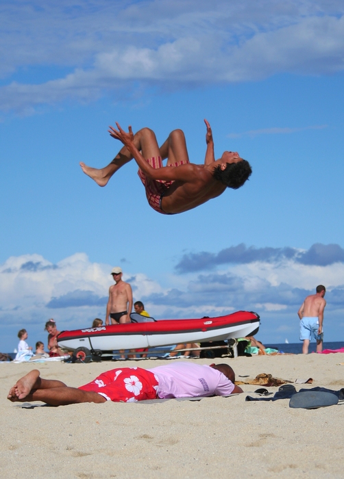 Mai tranquilli in spiaggia.....