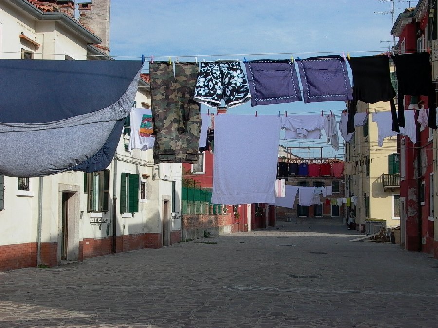Panni stesi alla Giudecca
