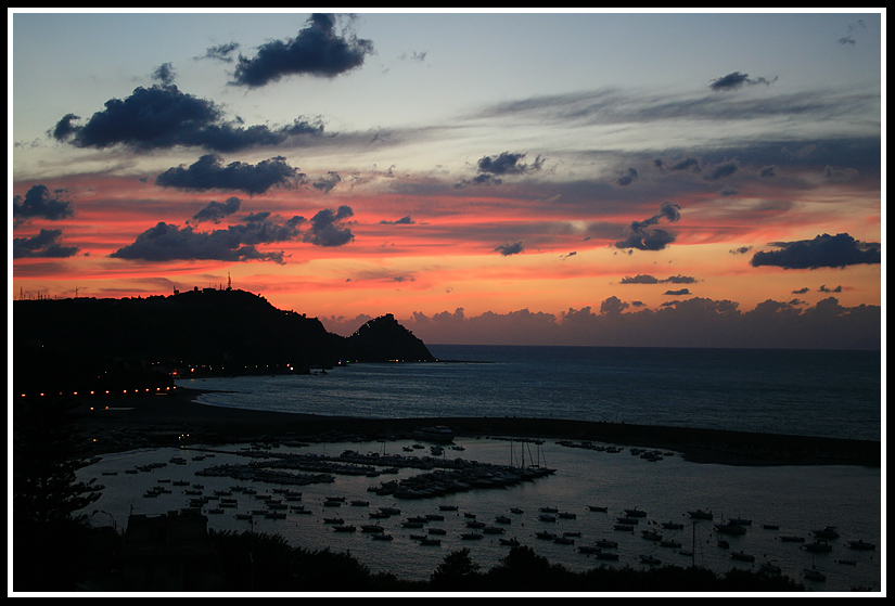 Tramonto sul porto...