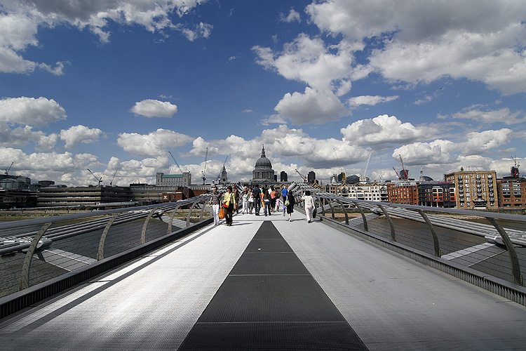 [London07]Millenium Bridge&St.Paul