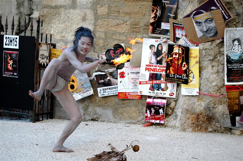 Reportage: festival del teatro (di strada) Avignone - Luglio 2007