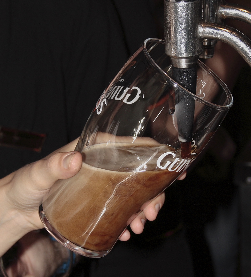 The perfect pint of Guinness