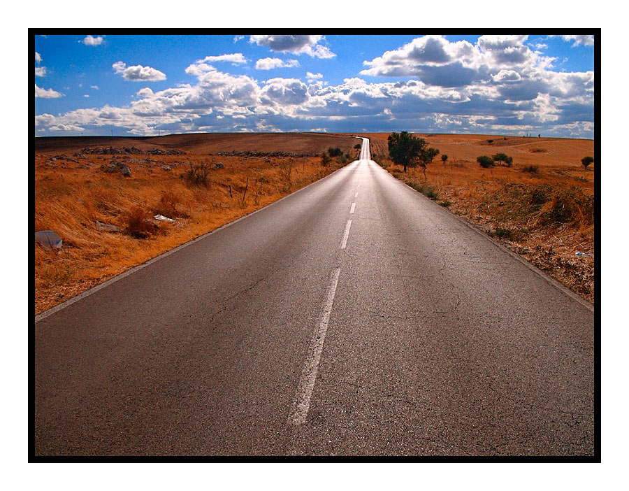 ......on the road......