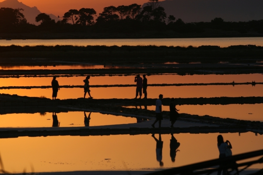 Riflessi sulle saline
