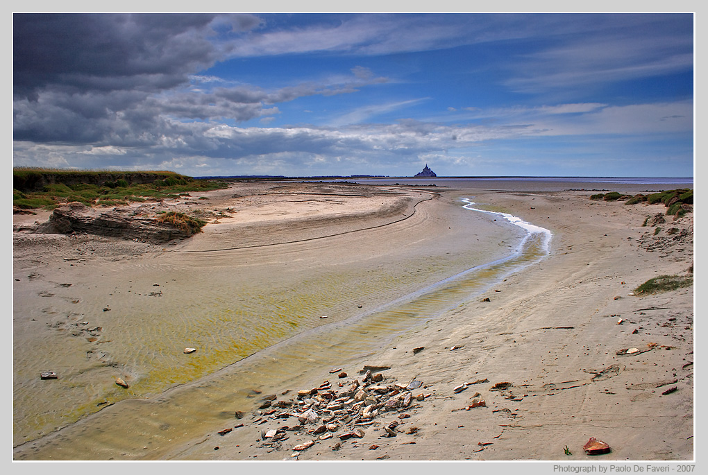 La baia di Mont Saint Michel #2. Normandia, Francia.