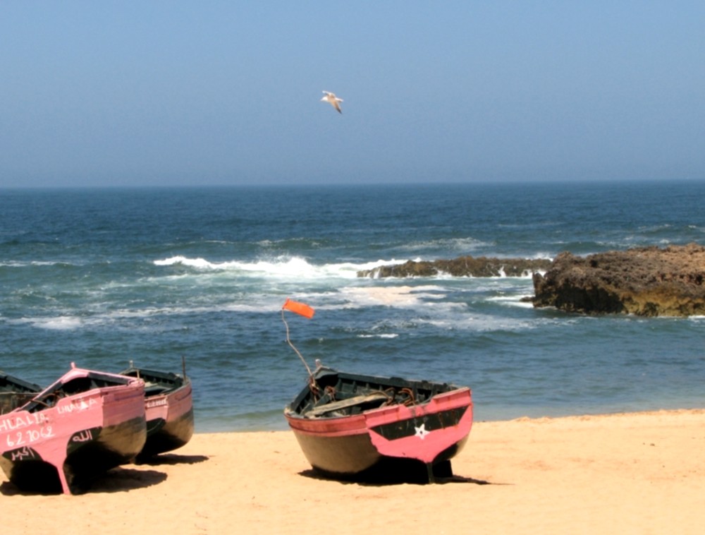 Barche in Marocco