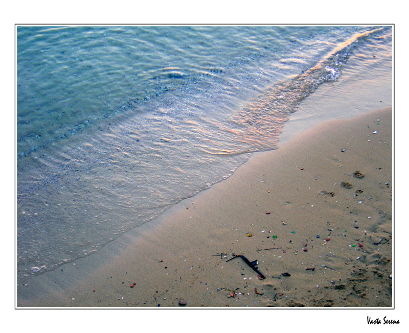 "Dove l'acqua si ferma... l� finisce il mare"