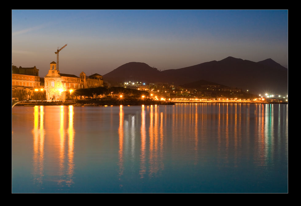 Le luci della sera...