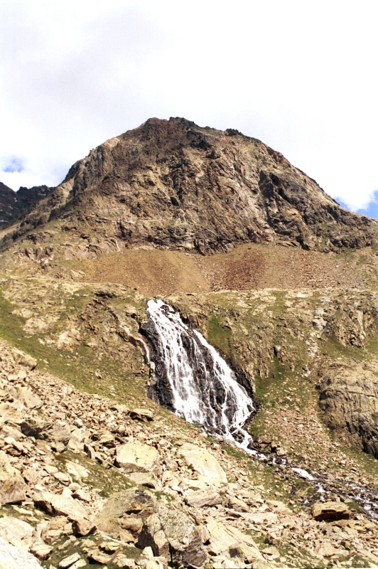 Il monte della cascata
