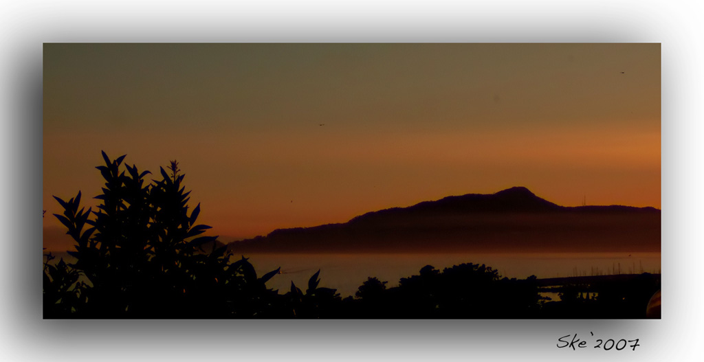 portofino al tramonto