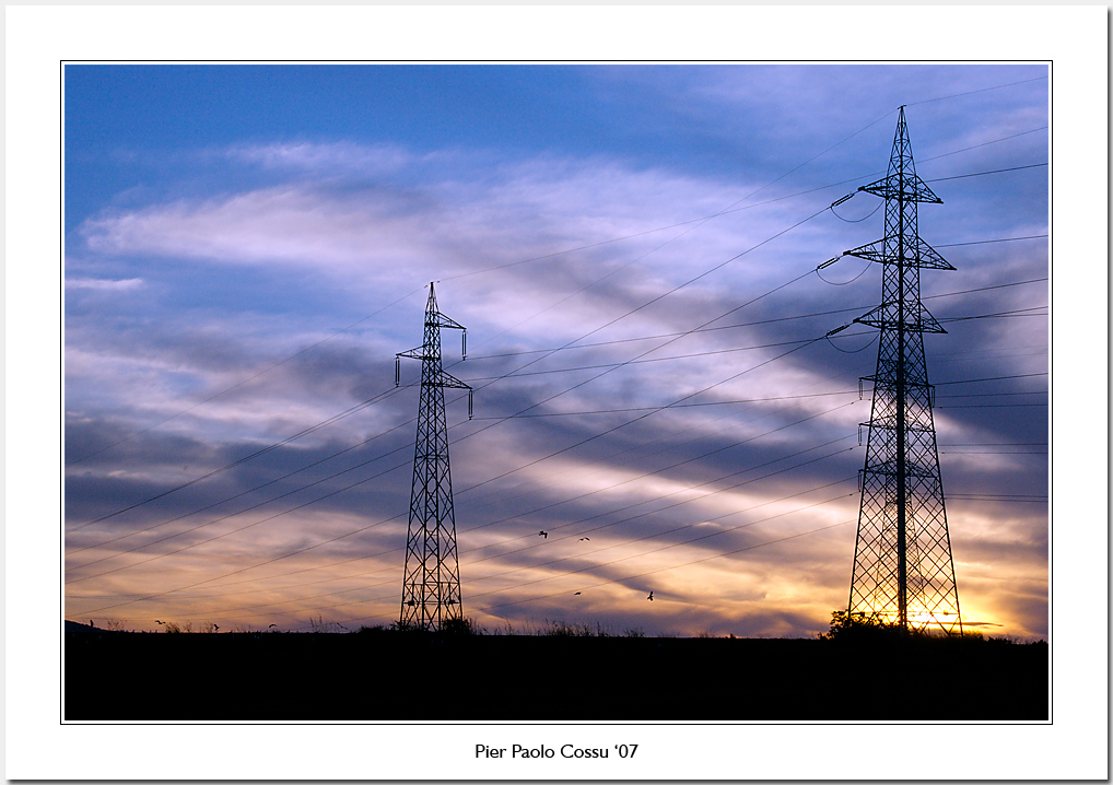 I tralicci di Clara Ravaglia sono venuti in ferie in Sardegna...