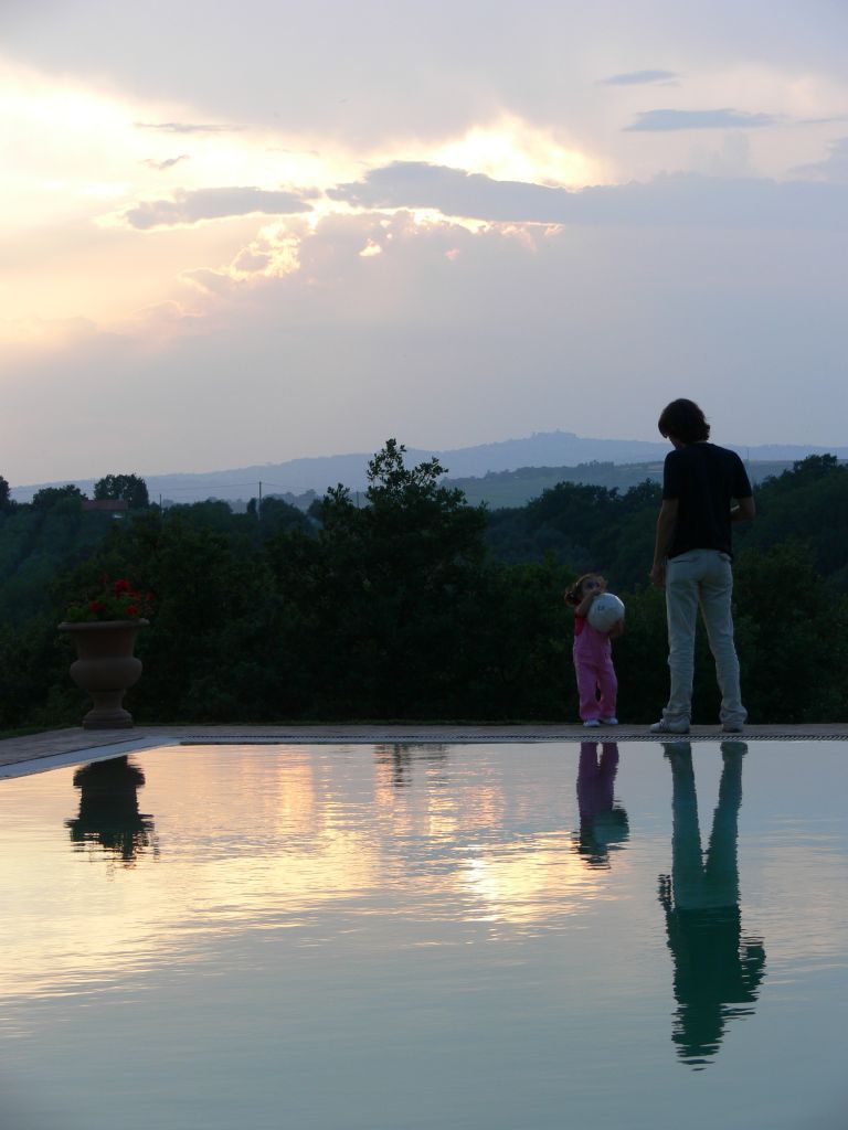 Tramonto a Vitorchiano