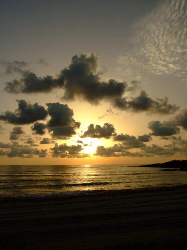 Nubi poco dopo l alba